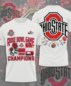 Ohio State Buckeyes Football 3D T-shirt College Fan Gear
