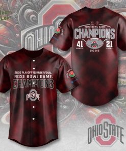 Ohio State Buckeyes Football Baseball Jersey Classic