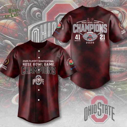 Ohio State Buckeyes Football Baseball Jersey Classic