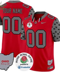 Ohio State Buckeyes Rose Bowl Vapor Limited Custom Red Jersey – Sports Jersey for Fans
