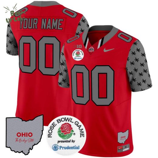 Ohio State Buckeyes Rose Bowl Vapor Limited Custom Red Jersey – Sports Jersey for Fans