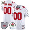 Ohio State Buckeyes Rose Bowl Vapor Limited Custom Black Jersey – Football Fan Gear