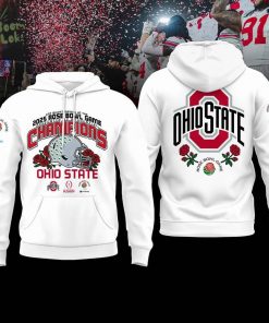 Ohio State Football Hoodie Rose Bowl 2025 Champions