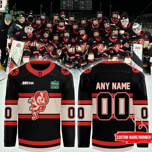 Ohio State Women’s Hockey Frozen Confines Limited Edition Personalized Jersey 2025