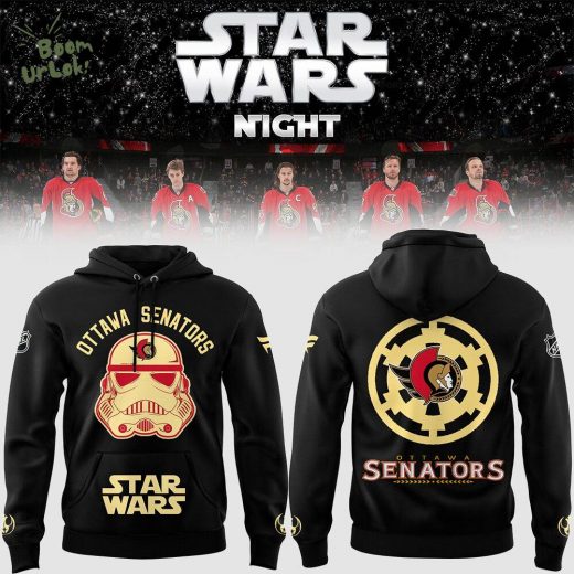 Ottawa Senators x Star Wars Limited Edition Hoodie 2025