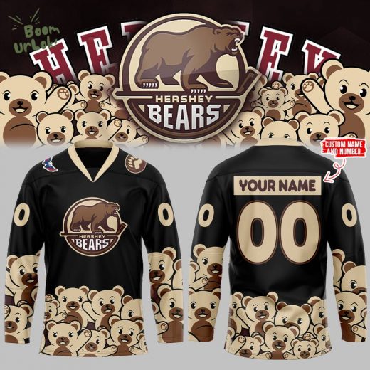 Personalized Hershey Bears Jersey 2025 New Design Edition