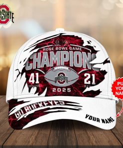 Personalized Ohio State Buckeyes Football Classic Cap – Custom Team Hat