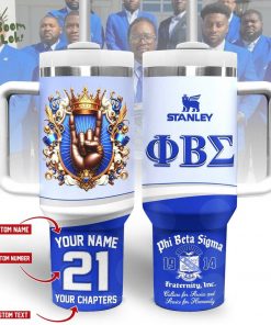Phi Beta Sigma Handle Tumbler – Premium Drinkware