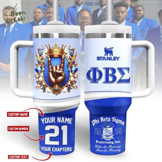 Phi Beta Sigma Handle Tumbler – Premium Drinkware