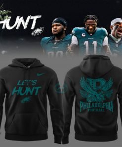 Philadelphia Eagles NFL 2025 Nike Limited “Let’s Hunt” Black Hoodie