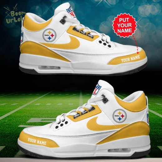 Pittsburgh Steelers Air Jordan 3 Shoes Personalized – Custom Football Shoes