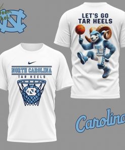 Premium ‘Let’s Go Tar Heels’ North Carolina 3D Shirt – Fan Gear