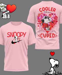 Premium Pink 3D Snoopy Cooler Than Cupid Valentine Shirt 2025 – Limited Edition