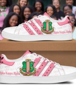 Premium Stan Smith Shoes – Alpha Kappa Alpha Sorority Edition