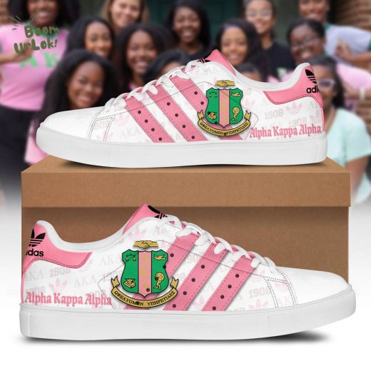 Premium Stan Smith Shoes – Alpha Kappa Alpha Sorority Edition