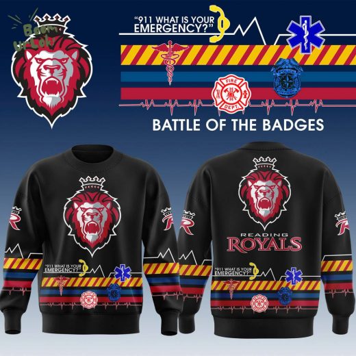 Reading Royals Battle of the Badges 2025 Sweatshirt Edition