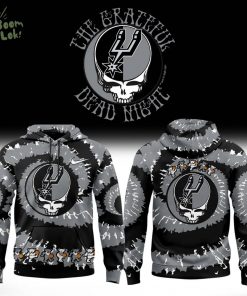 San Antonio Spurs Grateful Dead Night Hoodie – Limited Edition