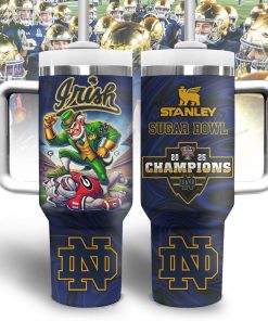 Stanley Tumbler Notre Dame Sugar Bowl 2025 Champions