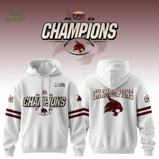 Texas State Bobcats First Responder Bowl 2025 Champions Gear