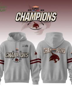 Texas State Bobcats First Responder Bowl Gray Hoodie 2025