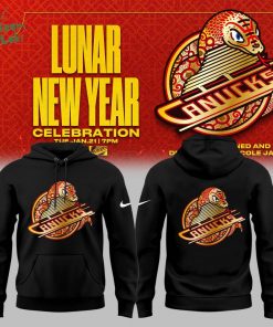 Vancouver Canucks Lunar New Year Black Hoodie – Nicole Jang Design