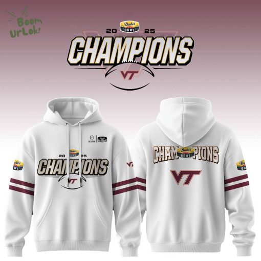 Virginia Tech Football Duke’s Mayo Bowl 2025 Champions Shirt