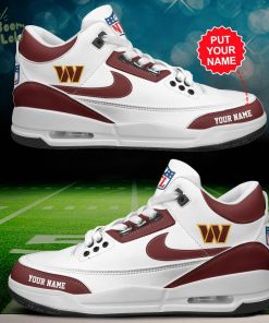 Washington Commanders Air Jordan 3 Shoes Personalized – Custom Fan Edition