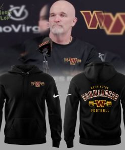 Washington Commanders Coach Dan Quinn Football Strength Logo Hoodie