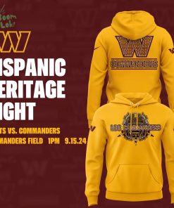 Washington Commanders “Hispanic Heritage Night” Limited Edition Hoodie