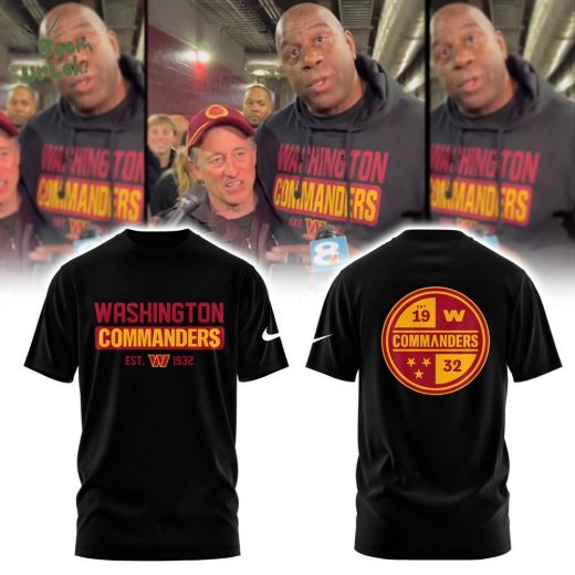 Washington Commanders T-Shirt – Official 2025 Gear