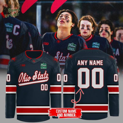 Wrigley Field Ohio State Hockey Jersey – Custom Name & Number