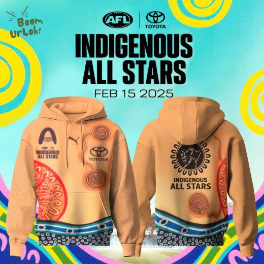 2025 Authentic Indigenous All Stars Hoodie – Limited Edition