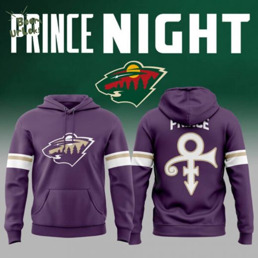 2025 Wild x Prince Night Hoodie – NHL Limited Edition Apparel