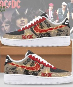AC/DC AF1 Nike Sneakers – Limited Edition Rock & Roll Fan Shoes