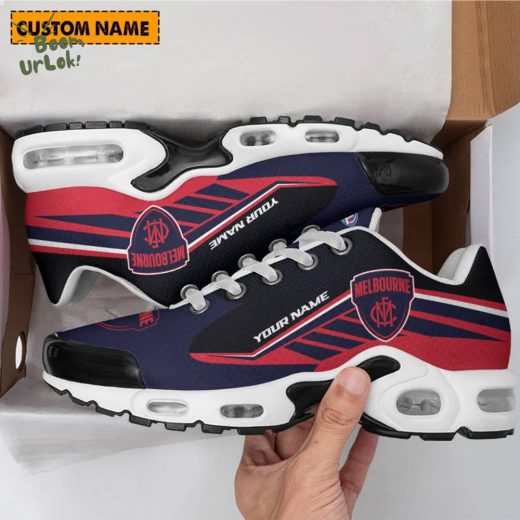 AFL Personalized Melbourne Air Max Shoes – Best Gift for Fans – Limited Edition