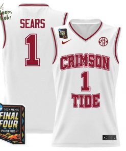 Alabama Crimson Tide 2024 Final Four Patch Basketball Jersey – Limited Edition