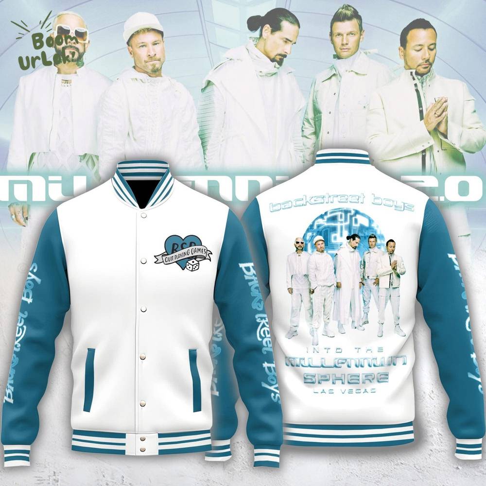 Backstreet Boys Las Vegas Limited Edition Baseball Jacket Backstreet Boys Las Vegas Limited Edition Baseball Jacket