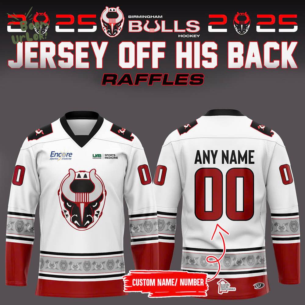 Birmingham Bulls Hockey 2025 Limited Edition Personalized NHL Jersey Birmingham Bulls Hockey 2025 Limited Edition Personalized NHL Jersey