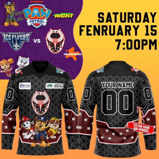 Birmingham Bulls x Paw Patrol Night & Wiener Dog Race Jersey – Special Edition
