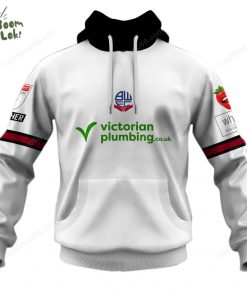 Bolton Wanderers F.C. Home Jersey Style Hoodie – Football Merchandise