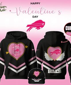 Buffalo Bills 2025 Valentine Game Day Hoodie – Limited Edition