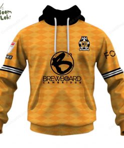 Cambridge United F.C. Home Jersey Style Hoodie – Soccer Team Gear