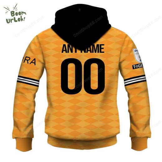 Cambridge United F.C. Home Jersey Style Hoodie – Soccer Team Gear