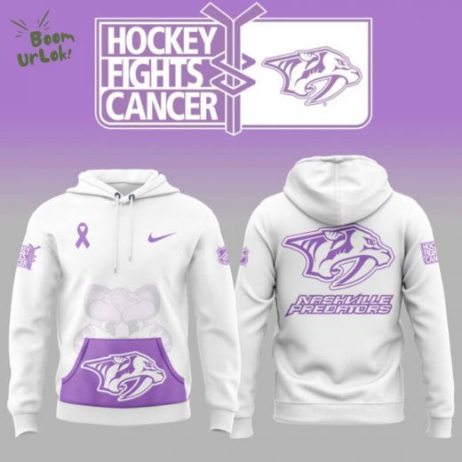 Celebrating the Hockey Fights Cancer Night – Limited Edition Hoodie 2025 – NHL Charity Apparel