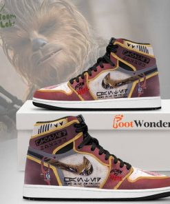Chewbacca Star Wars Shoes for Fans – Limited Edition AJ1 Sneakers