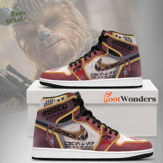 Chewbacca Star Wars Shoes for Fans – Limited Edition AJ1 Sneakers