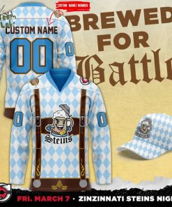 Cincinnati Cyclones x Zinzinnati Steins Special Edition Jersey