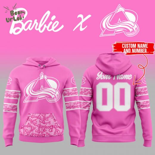 Colorado Avalanche Barbie Night Hoodie Limited Edition