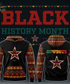 Dallas Cowboys Black History Month Hoodie – 2025 Edition