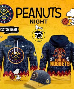 Denver Nuggets 75th Anniversary Hoodie | Peanuts Edition